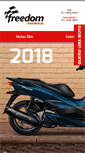 Mobile Screenshot of freedomhonda.com.br