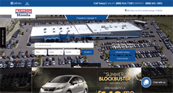Desktop Screenshot of freedomhonda.net