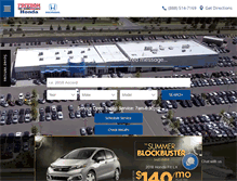 Tablet Screenshot of freedomhonda.net